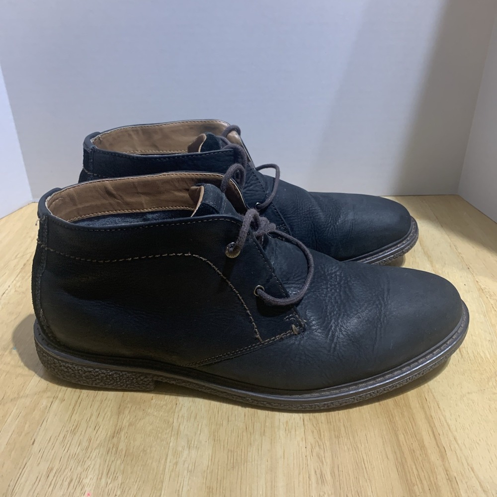 Lucky Brand Boone ‎ Black Color Mens Boots Made in Pakistan Size 11